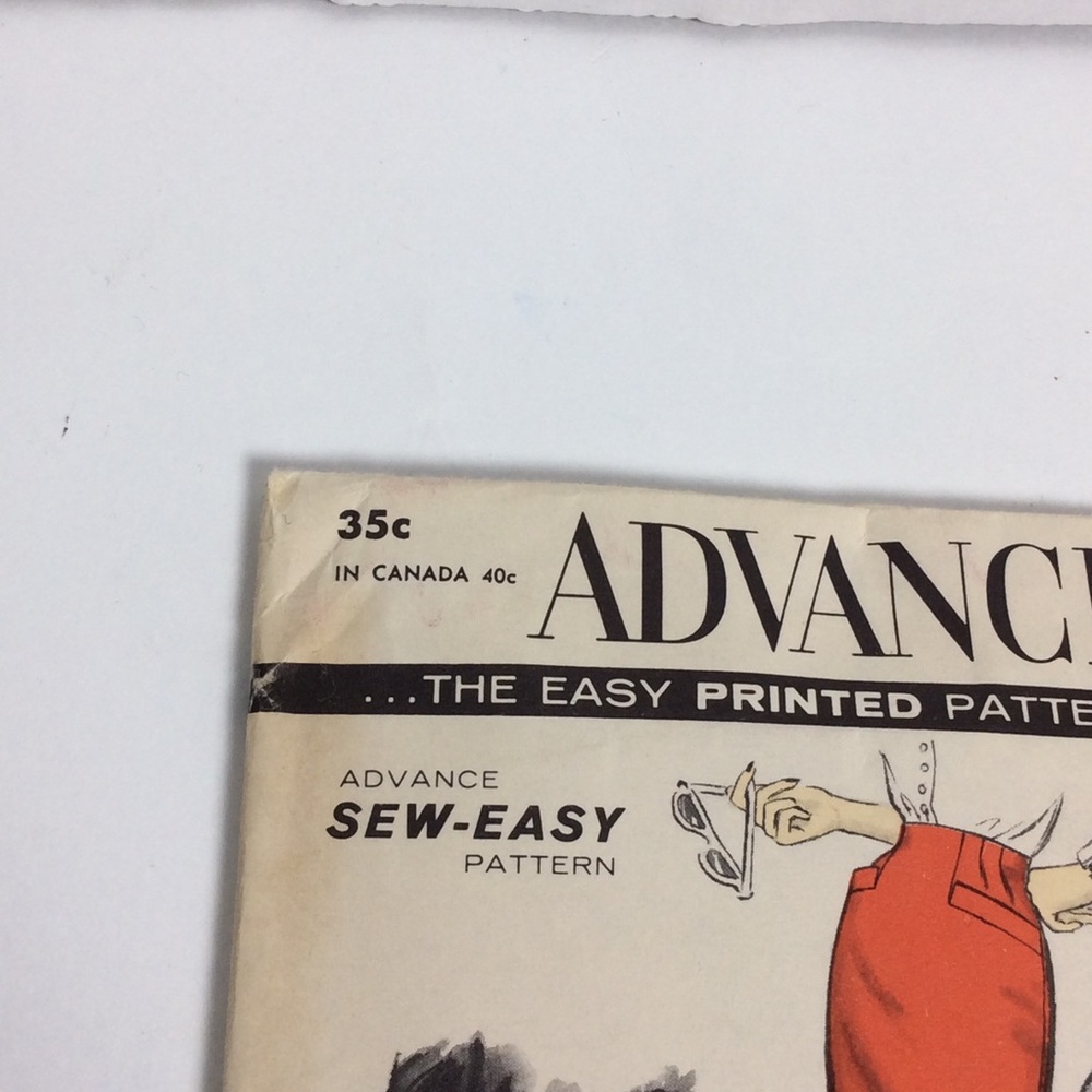 Vtg Sewing Pattern Advance 8286 Women’s Skirt - image 3